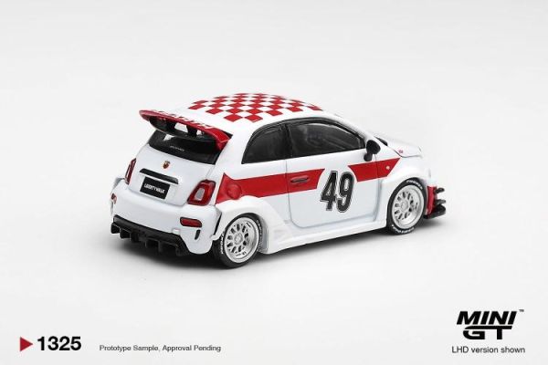 (預購) [吊卡版] MINIGT 1/64 Abarth 595 LB-WORKS x Abas Works 1000 TC Tribute MGT01325-BL 20260702 [吊卡版] MINIGT 1/64 Abarth 595 LB-WORKS x Abas Works 1000 TC Tribute MGT01325-BL