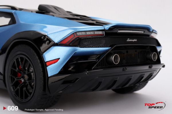 TOPSPEED 1/18 藍寶堅尼 Lamborghini Huracán Sterrato Blu Aegir TS0609 TOPSPEED 1/18 藍寶堅尼 Lamborghini Huracán Sterrato Blu Aegir TS0609