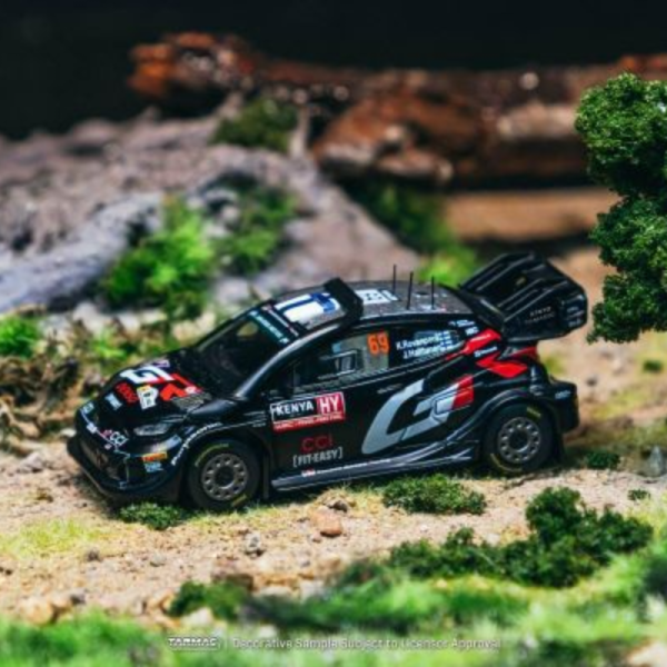 (預購) TARMAC WORKS 1/64 豐田 HOBBY64 Toyota GR YARIS Rally1 HYBRID Safari Rally Kenya 2024 Winner T64-085-24SAF69 20260906 TARMAC WORKS 1/64 豐田 HOBBY64 Toyota GR YARIS Rally1 HYBRID Safari Rally Kenya 2024 Winner T64-085-24SAF69
