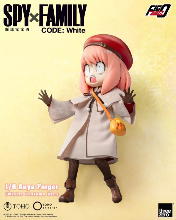 threezero 1/6 FigZero 劇場版 間諜家家酒 SPY×FAMILY 安妮亞·佛傑 冬季服裝版 可動完成品 threezero 1/6 FigZero 劇場版 間諜家家酒 SPY×FAMILY 安妮亞·佛傑 冬季服裝版 可動完成品