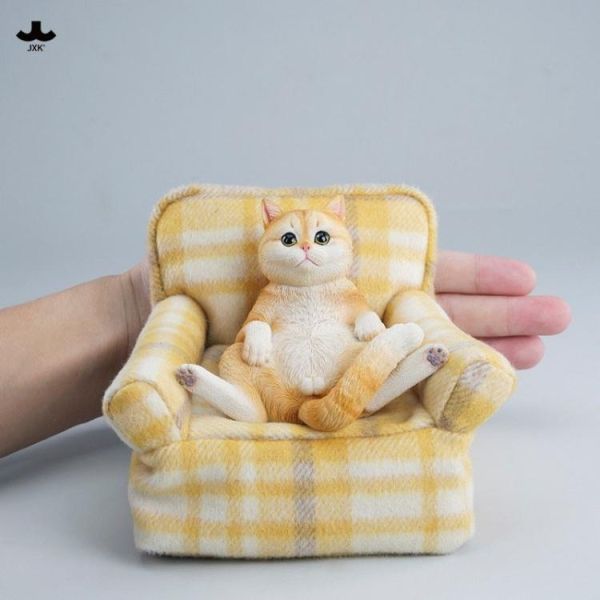 (預購) JXK Studio JXK350 動物公仔 暖格沙發喵 B 20260423 JXK Studio JXK350 動物公仔 暖格沙發喵 B
