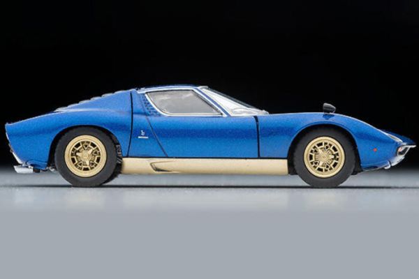 TOMYTEC 1/64 TLV 藍寶堅尼 Miura SV 金屬藍 TOMYTEC 1/64 TLV 藍寶堅尼 Miura SV 金屬藍