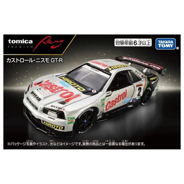 TOMICA PRM-賽車 日產 NISSAN GTR R34 Castrol NISMO JGTC Tomica Premium Racing TOMICA PRM-賽車 日產 NISSAN GTR R34 Castrol NISMO JGTC Tomica Premium Racing