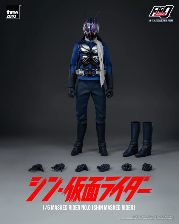 threezero FigZero 1/6 新假面騎士 假面騎士0號 threezero FigZero 1/6 新假面騎士 假面騎士0號