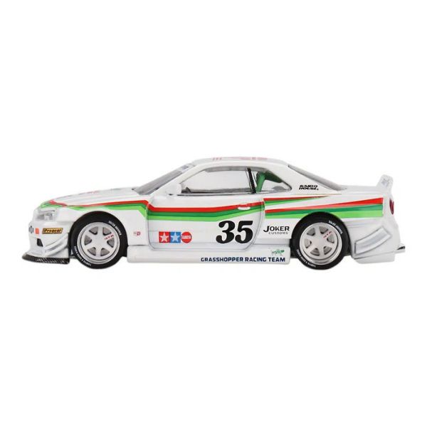 KaidoHouse x MINIGT 1/64 日產 Nissan Skyline GT-R (R34) TAMIYA x KAIDO HOUSE "The GRASSHOPPER" V1 KHMG167 KaidoHouse x MINIGT 1/64 日產 Nissan Skyline GT-R (R34) TAMIYA x KAIDO HOUSE "The GRASSHOPPER" V1 KHMG167