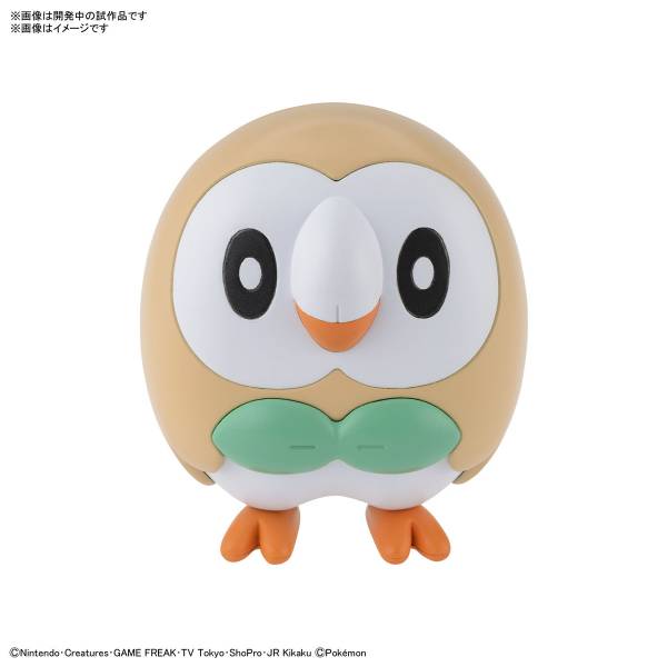 BANDAI 精靈寶可夢 神奇寶貝 Pokemon PLAMO 快組系列 010 木木梟 組裝模型 BANDAI,精靈寶可夢,神奇寶貝,Pokemon,PLAMO,快組系列,010,木木梟,組裝模型