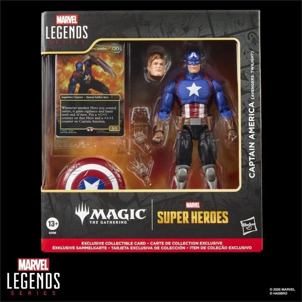 (預購) Hasbro 孩之寶 漫威傳奇x魔法風雲會- 美國隊長人物卡牌組 20260913 Hasbro 孩之寶 漫威傳奇x魔法風雲會- 美國隊長人物卡牌組