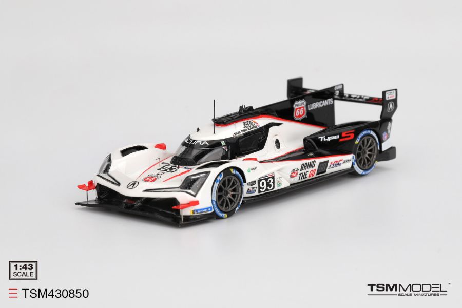 TSM MODEL 1/43 本田 Acura ARX-06 GTP #93 Acura Meyer Shank Racing 2025 IMSA Daytona 24 Hrs TSM430850 TSM MODEL 1/43 本田 Acura ARX-06 GTP #93 Acura Meyer Shank Racing 2025 IMSA Daytona 24 Hrs TSM430850