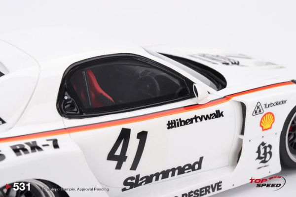 TOPSPEED 1/18 MAZDA RX-7 LB-Super Silhouette #41 Numero Reserve LBWK 馬自達 寬體式樣 TS0531 TOPSPEED 1/18 MAZDA RX-7 LB-Super Silhouette #41 Numero Reserve LBWK 馬自達 寬體式樣 TS0531