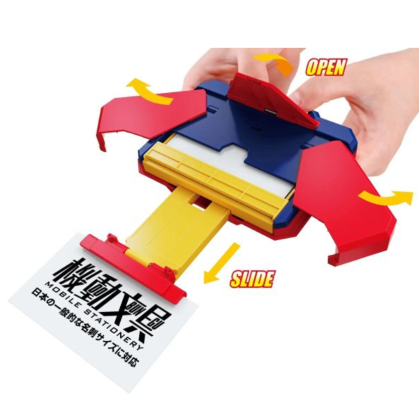 (預購) BANDAI 機動文具 自動變形名片盒 紅色 20260831 BANDAI 機動文具 自動變形名片盒 紅色