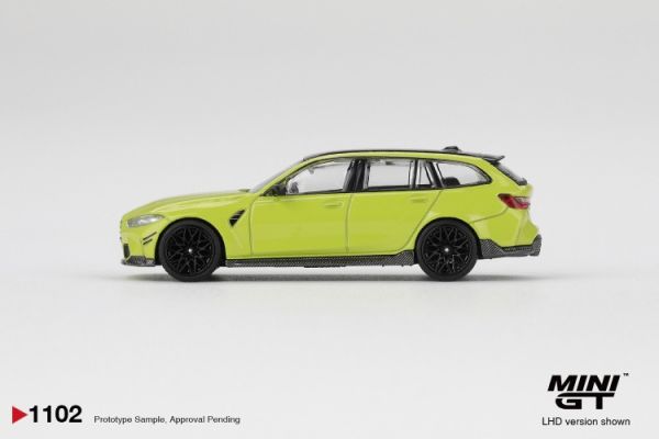 (預購) MINIGT 1/64 寶馬 BMW M3 M Performance Touring Sao Paulo Yellow LHD/RHD 分別販售 20251127 MINIGT 1/64 寶馬 BMW M3 M Performance Touring Sao Paulo Yellow LHD/RHD 分別販售