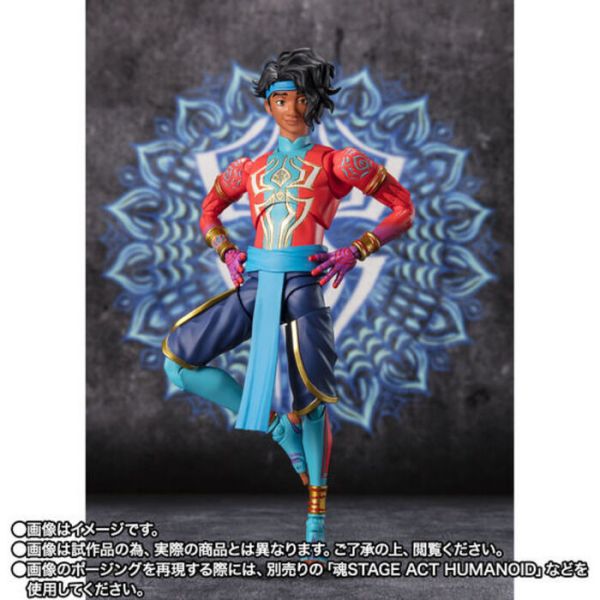 BANDAI S.H.F 蜘蛛人 穿越新宇宙 印度蜘蛛人 已塗裝可動完成品 BANDAI S.H.F 蜘蛛人 穿越新宇宙 印度蜘蛛人 已塗裝可動完成品