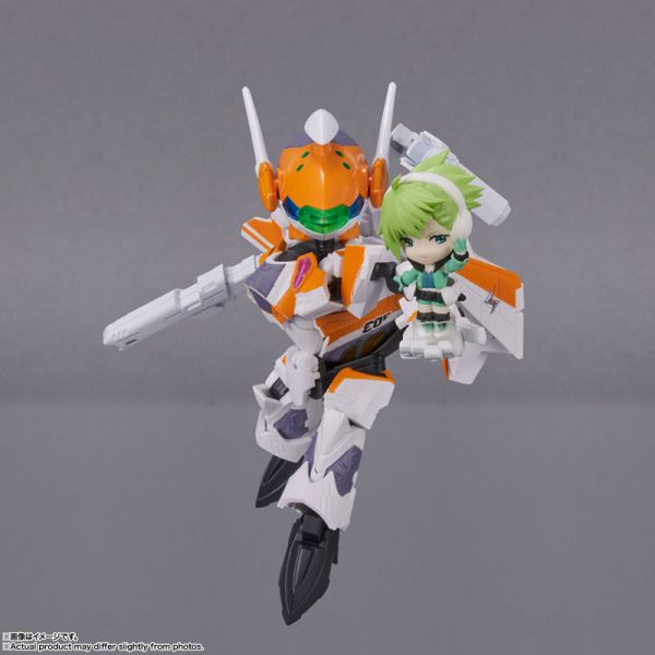 BANDAI TINY SESSION 超時空要塞Delta VF-31E 齊格菲 恰克機＆蕾娜 BANDAI TINY SESSION 超時空要塞Delta VF-31E 齊格菲 恰克機＆蕾娜