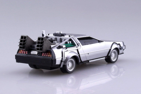 [經典再販] AOSHIMA 青島 1/43 回到未來 Back To The Future  DeLorean II 迪羅倫 迴力車 組裝模型 AOSHIMA,1/43,回到未來,Back To The Future,DeLorean II,迴力車