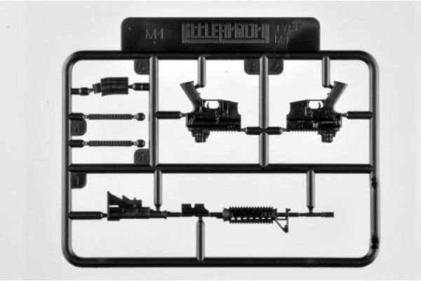 (預購) [再販] TOMYTEC 1/12 迷你武裝 LABC01 M4突擊步槍 組裝模型 20260423 [再販] TOMYTEC 1/12 迷你武裝 LABC01 M4突擊步槍 組裝模型