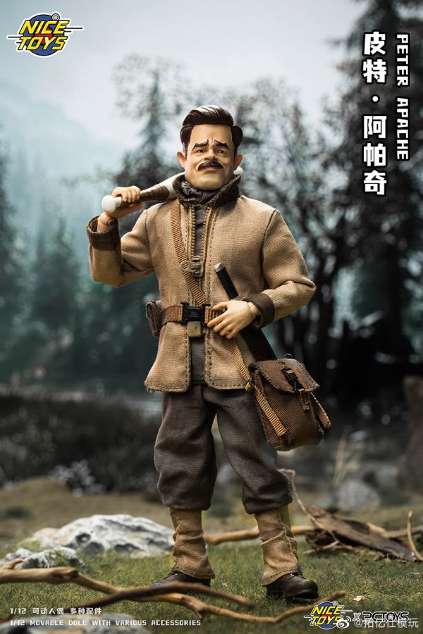 NICETOYS 1/12 萌軍系列 第一彈 阿帕奇 可動完成品  NICETOYS 1/12 萌軍系列 第一彈 阿帕奇 可動完成品 