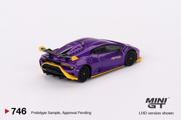 MINIGT 1/64 藍寶堅尼 Lamborghini Huracán STO Viola Pasifae 金屬紫 左駕 MINIGT 1/64 藍寶堅尼 Lamborghini Huracán STO Viola Pasifae 金屬紫 左駕