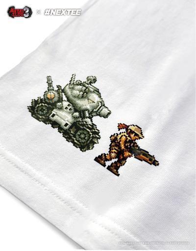 NEXTee 合金彈頭MetalSlug Prisoner短袖T恤 黑&白 NEXTee 越南大戰MetalSlug Prisoner短袖T恤 黑&白