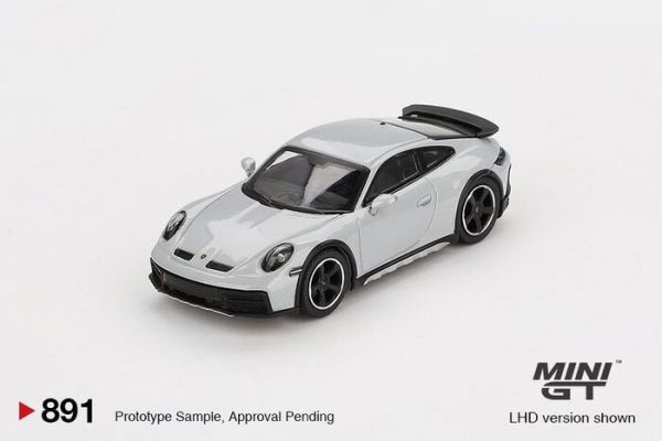 MINIGT 1/64 保時捷 Porsche 911 Dakar Ice Gray Metallic MGT00891-L MINIGT 1/64 保時捷 Porsche 911 Dakar Ice Gray Metallic MGT00891-L