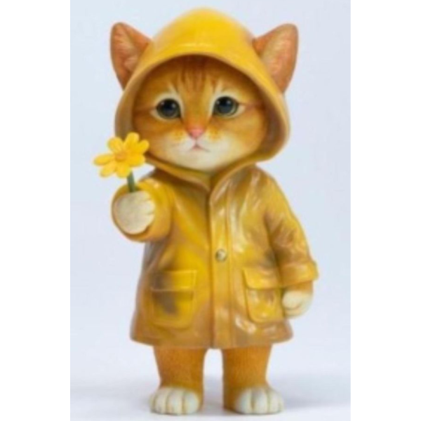 (預購) JXK Studio 動物公仔 雨中小貓 B JXK380B 20260811 JXK Studio 動物公仔 雨中小貓 B JXK380B