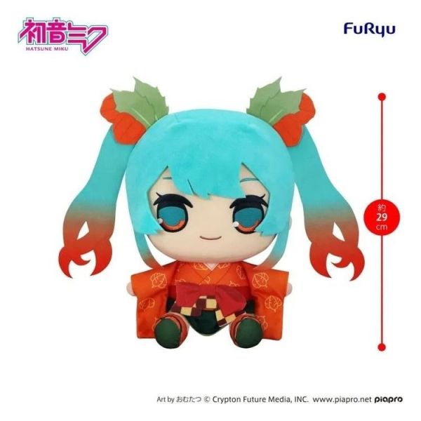 (預購) FURYU 景品 初音未來 KYURUMARU大型絨毛 Winter Cherry ver.- 2608 20260305 FURYU 景品 初音未來 KYURUMARU大型絨毛 Winter Cherry ver.-