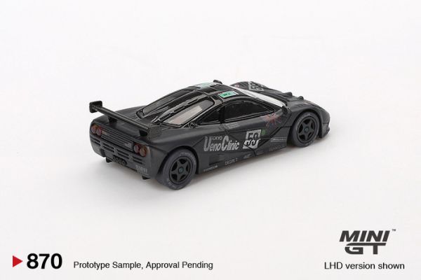[舊化塗裝] MINIGT 1/64 麥拉倫 McLaren F1 GTR #59 1995 Le Mans 24Hr Winner Post-Race Weathered 利曼24小時耐久賽冠軍 LHD 左駕 MGT00870-L [舊化塗裝] MINIGT 1/64 麥拉倫 McLaren F1 GTR #59 1995 Le Mans 24Hr Winner Post-Race Weathered 利曼24小時耐久賽冠軍 LHD 左駕 MGT00870-L