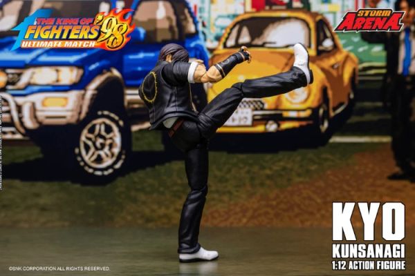 (預購) storm collectibles 1/12  拳皇98 UM 草薙京 Kyo Kusanagi 可動完成品 20251111 storm collectibles 1/12  拳皇98 UM 草薙京 Kyo Kusanagi 可動完成品