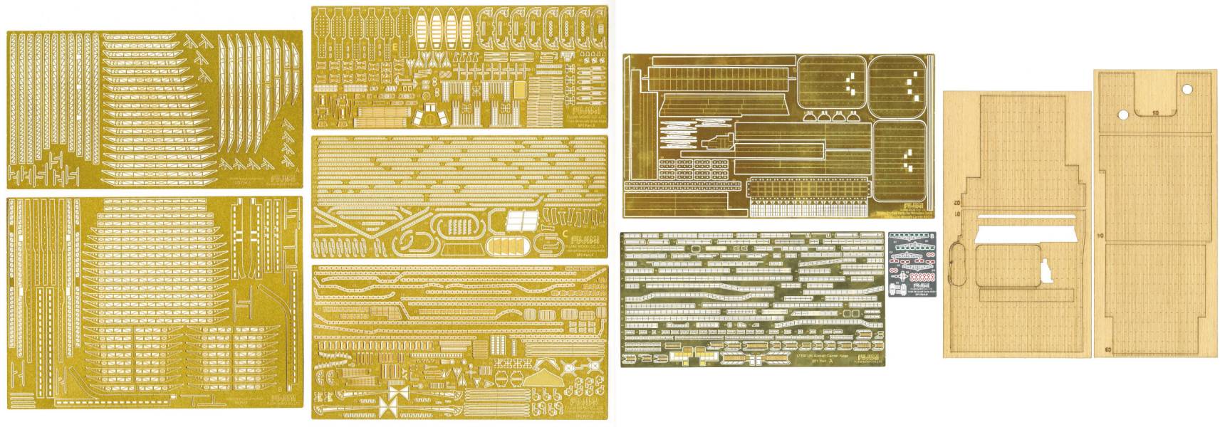 1/350 航空母艦 加賀 蝕刻片 木甲板 FUJIMI 日本海軍 富士美 組裝模型 FUJIMI,1/700,NEXT,全艦底,戰艦,紀伊,大和型,