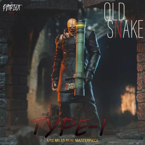 (預購) PatriotStudio 1/12 惡靈古堡2 追蹤者 oldsnake B款 第二型態 下半身黑皮衣 可動完成品 20260331 PatriotStudio 1/12 惡靈古堡2 追蹤者 oldsnake B款 第二型態 下半身黑皮衣 可動完成品