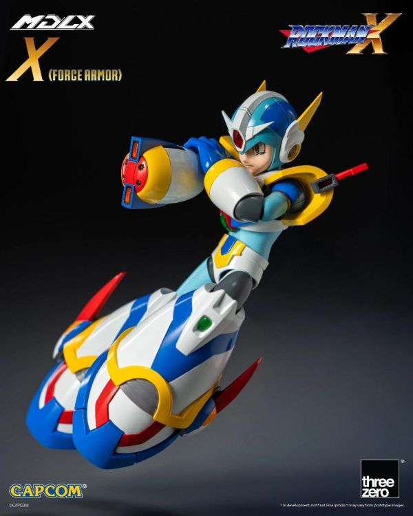 (預購) threezero MDLX X 洛克人X 洛克人 武力裝甲 12.3cm 3Z09888A0 可動完成品 20260907 threezero MDLX X 洛克人X 洛克人 武力裝甲 12.3cm 3Z09888A0 可動完成品