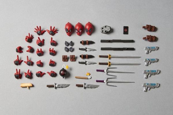 (預購) [再販] KAIYODO 海洋堂 Revoltech 驚奇山口式 死侍ver.2.5 可動完成品 NR050 20260510 [再販] KAIYODO 海洋堂 Revoltech 驚奇山口式 死侍ver.2.5 可動完成品 NR050