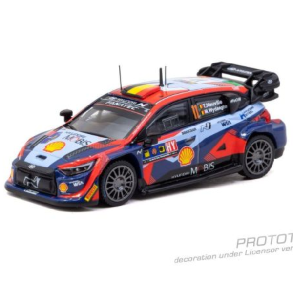 (預購) TARMAC WORKS 1/64 現代 HOBBY64 Hyundai i20 N Rally1 Hybrid WRC Central European Rally 2023 Winner T64-089-23CER11 20261005 TARMAC WORKS 1/64 現代 HOBBY64 Hyundai i20 N Rally1 Hybrid WRC Central European Rally 2023 Winner T64-089-23CER11