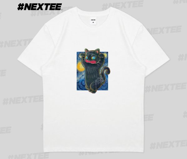 NEXTee KONEKO 梵谷喵 短袖T恤 NEXTee KONEKO 梵谷喵 短袖T恤