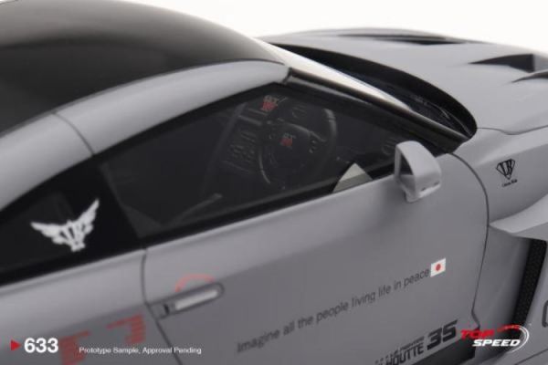 (預購) TopSpeed 1/18 日產 Nissan LB-Silhouette WORKS GT 35GT-RR Ver.1 Matt Grey TS0633 20260323 TopSpeed 1/18 日產 Nissan LB-Silhouette WORKS GT 35GT-RR Ver.1 Matt Grey TS0633