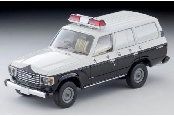 (預購) Tomytec 1/64 LV-N371a Toyota LAND CRUISER 60 POLICE CAR (Hokkaido Police) 20260301 Tomytec 1/64 LV-N371a Toyota LAND CRUISER 60 POLICE CAR (Hokkaido Police)