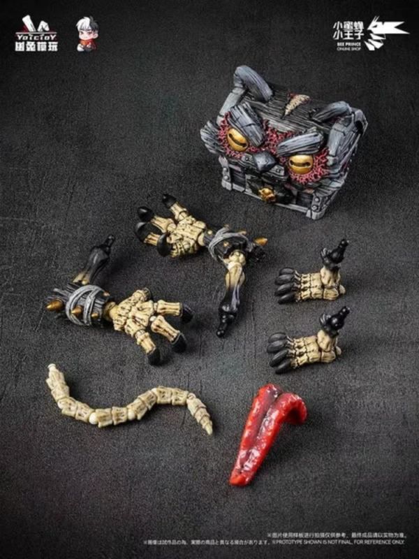 (預購) 幽兔模玩 貓貓寶箱怪 可動完成品 YTBD-003 20260723 幽兔模玩 貓貓寶箱怪 可動完成品 YTBD-003