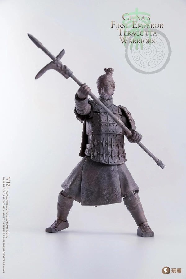 (預購) 玩朝玩具 1/12 掌心大秦 兵馬俑2.0 可動完成品 [標準/豪華版 (原色/灰色)] 分別販售 20261224 玩朝玩具 1/12 掌心大秦 兵馬俑2.0 可動完成品 [標準/豪華版 (原色/灰色)] 分別販售