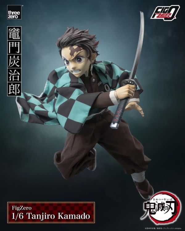 THREEZERO 1/6 FigZero 鬼滅之刃 竈門炭治郎 可動完成品 THREEZERO 1/6 FigZero 鬼滅之刃 竈門炭治郎 可動完成品