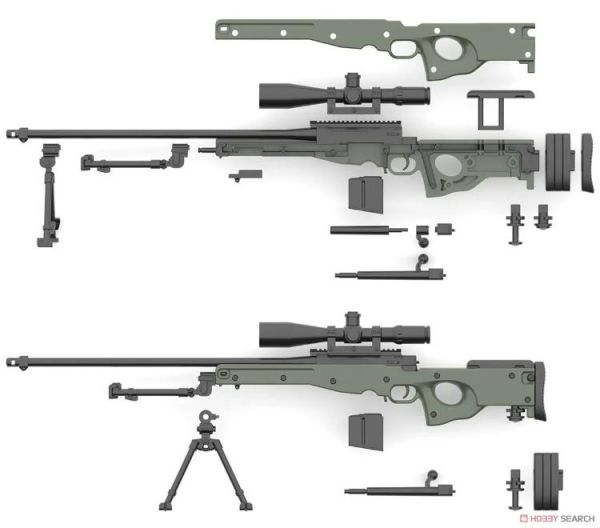 (預購) [再販] Tomytec 1/12 迷你武裝 LA070 L96AW TYPE 組裝模型 20260301 [再販] Tomytec 1/12 迷你武裝 LA070 L96AW TYPE 組裝模型