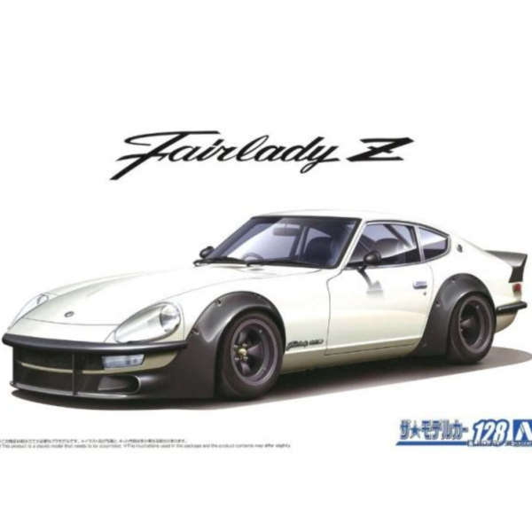 (預購) AOSHIMA 青島 1/24 #128 日產 S30 Fairlady Z Aero Custom ver.2 '75 20260609 AOSHIMA 青島 1/24 #128 日產 S30 Fairlady Z Aero Custom ver.2 '75