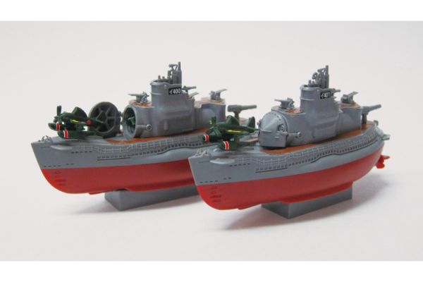 (預購) FUJIMI 富士美 小丸艦隊 17EX1 伊400型 潜水艦 2隻套組 付專用蝕刻片&木甲板 20251029 FUJIMI 富士美 小丸艦隊 17EX1 伊400型 潜水艦 2隻套組 付專用蝕刻片&木甲板