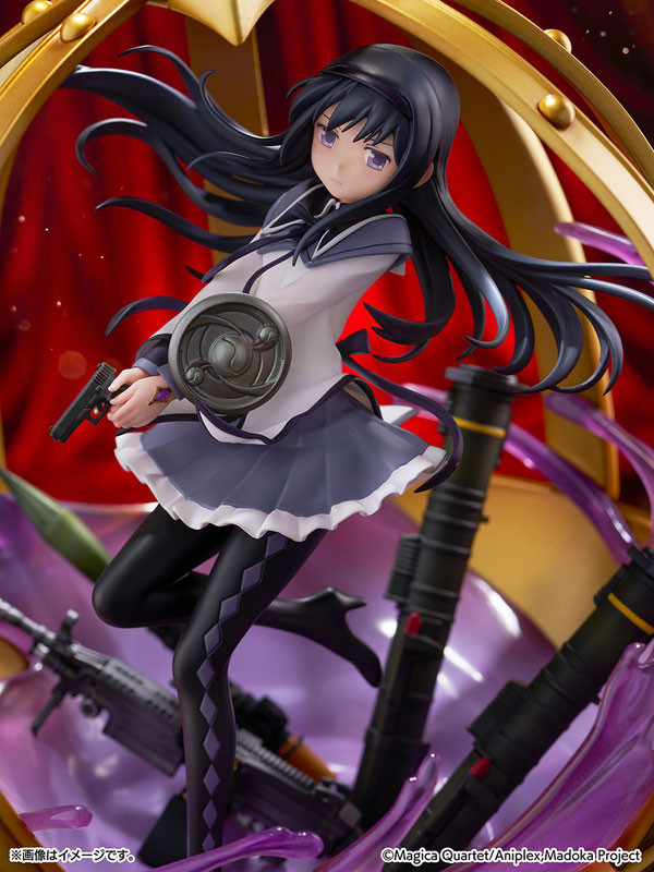CyberZ 1/7 魔法少女小圓 曉美焰 PVC完成品 CyberZ 1/7 魔法少女小圓 曉美焰 PVC完成品