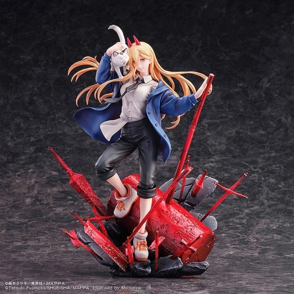 SEGA 1/7 鏈鋸人 帕瓦＆喵子 PVC SEGA 1/7 鏈鋸人 帕瓦＆喵子 PVC