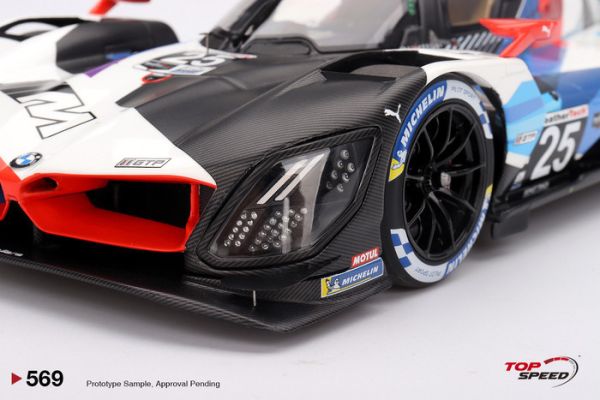 TOP SPPED 1/18 寶馬 BMW M Hybrid V8 GTP #25 BMW M Team RLL 2024 IMSA Daytona 24 Hrs TS0569 TOP SPPED 1/18 寶馬 BMW M Hybrid V8 GTP #25 BMW M Team RLL 2024 IMSA Daytona 24 Hrs TS0569