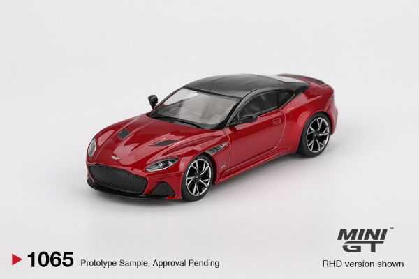 MINIGT 1/64 奧斯頓·馬丁 Aston Martin DBS Hyper Red MGT01065-L MINIGT 1/64 奧斯頓·馬丁 Aston Martin DBS Hyper Red MGT01065-L