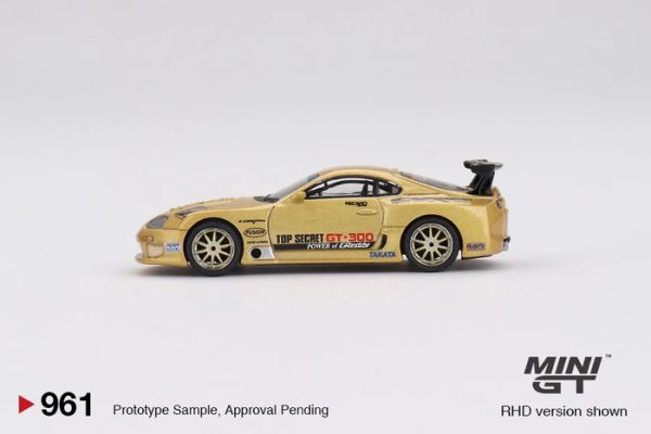 MINIGT 1/64 豐田 Toyota Supra (A80) Top Secret GT-300 Top Secret Gold MGT00961-R MINIGT 1/64 豐田 Toyota Supra (A80) Top Secret GT-300 Top Secret Gold MGT00961-R