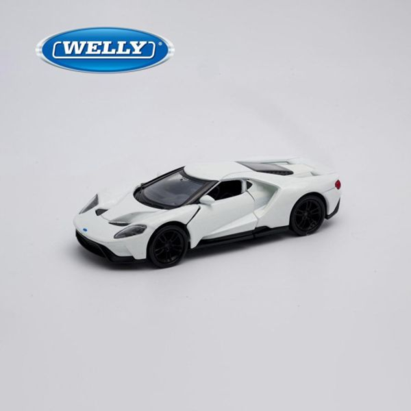 (預購) WELLY 4.75吋 2017 福特 Ford GT 經典超跑模型 43748CW(米白色) 20260915 WELLY 4.75吋 2017 福特 Ford GT 經典超跑模型 43748CW(米白色)