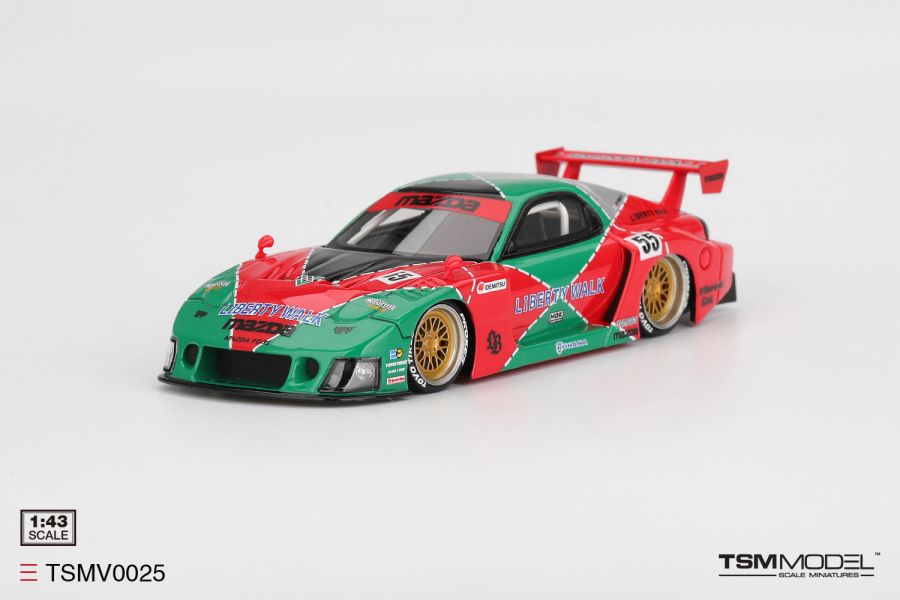 TSM MODEL 1/43 馬自達 MAZDA RX-7 LB-Super Silhouette 787 TSMV0025 TSM MODEL 1/43 馬自達 MAZDA RX-7 LB-Super Silhouette 787 TSMV0025