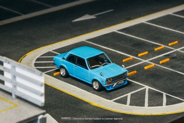 TARMAC WORKS 1/64 達特桑 Datsun 510 Light Blue T64R-052-LB TARMAC WORKS 1/64 達特桑 Datsun 510 Light Blue T64R-052-LB