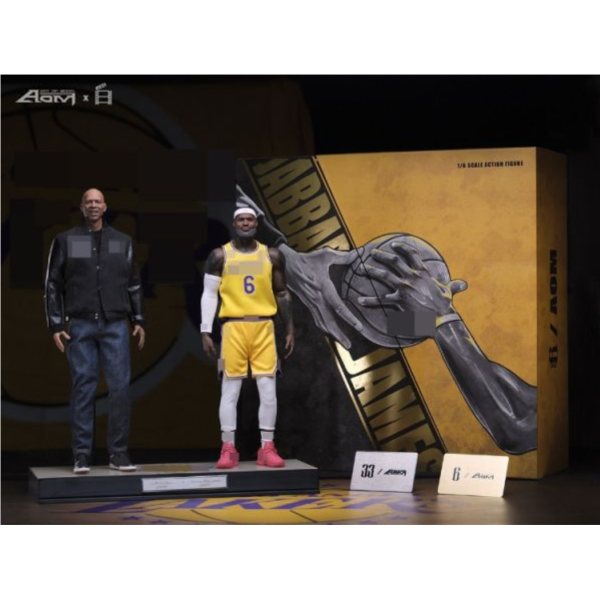 (預購) Aom 1/6 LBJ 詹姆斯 & JBR 賈霸 得分王 雙人套裝 可動完成品 20251113 Aom 1/6 LBJ 詹姆斯 & JBR 賈霸 得分王 雙人套裝 可動完成品